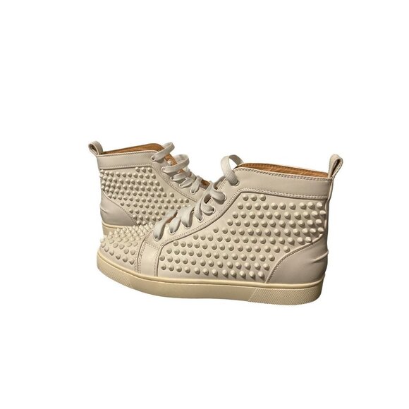 Spike High Top White Sneakers Replicas sz. 43 (EU)  10 (US) - Picture 2 of 9